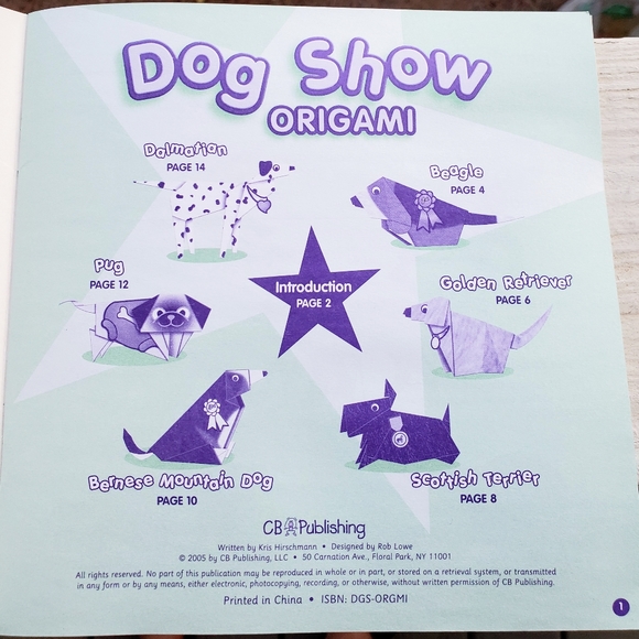 German Shepherd Dog Book + Dog Show Origami - Picture 9 of 12